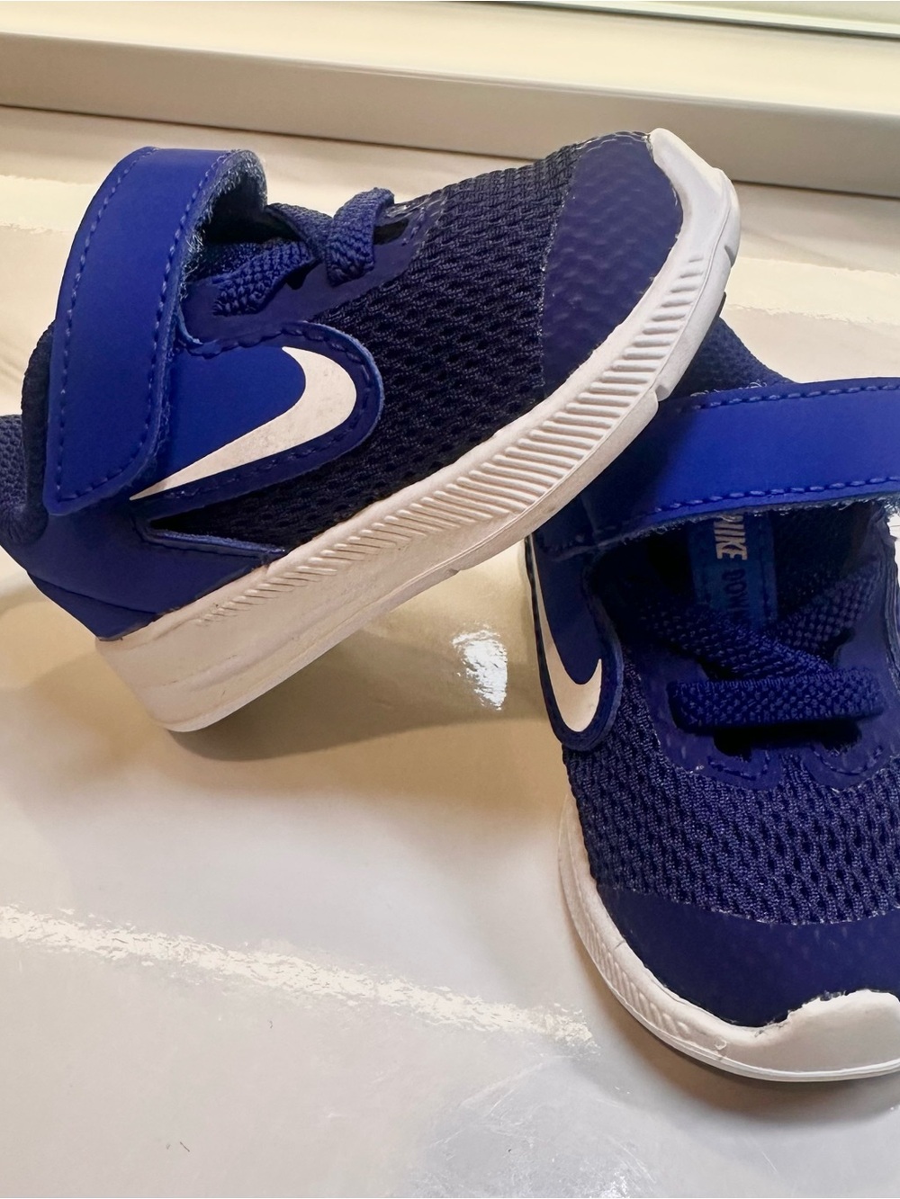 Nike Baby Downshifter 9 Darkblue Shoes - Size 2c